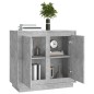 vidaXL Sideboard Betongrau 80x34x75 cm Holzwerkstoff vidaXL Sideboard Betongrau 80x34x75 cm Holzwerkstoff