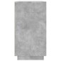 vidaXL Sideboard Betongrau 80x34x75 cm Holzwerkstoff vidaXL Sideboard Betongrau 80x34x75 cm Holzwerkstoff