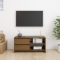 vidaXL TV-Schrank Honigbraun 80x31x39 cm Massivholz Kiefer vidaXL TV-Schrank Honigbraun 80x31x39 cm Massivholz Kiefer
