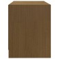 vidaXL TV-Schrank Honigbraun 80x31x39 cm Massivholz Kiefer vidaXL TV-Schrank Honigbraun 80x31x39 cm Massivholz Kiefer