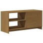 vidaXL TV-Schrank Honigbraun 80x31x39 cm Massivholz Kiefer vidaXL TV-Schrank Honigbraun 80x31x39 cm Massivholz Kiefer