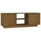 vidaXL TV-Schrank Honigbraun 110x30x40 cm Massivholz Kiefer vidaXL TV-Schrank Honigbraun 110x30x40 cm Massivholz Kiefer