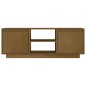 vidaXL TV-Schrank Honigbraun 110x30x40 cm Massivholz Kiefer vidaXL TV-Schrank Honigbraun 110x30x40 cm Massivholz Kiefer