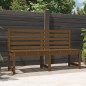 vidaXL Gartenbank Honigbraun 157,5 cm Massivholz Kiefer vidaXL Gartenbank Honigbraun 157,5 cm Massivholz Kiefer