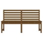 vidaXL Gartenbank Honigbraun 157,5 cm Massivholz Kiefer vidaXL Gartenbank Honigbraun 157,5 cm Massivholz Kiefer