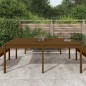 vidaXL Gartentisch Honigbraun 203,5x100x76 cm Massivholz Kiefer vidaXL Gartentisch Honigbraun 203,5x100x76 cm Massivholz Kiefer