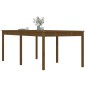 vidaXL Gartentisch Honigbraun 203,5x100x76 cm Massivholz Kiefer vidaXL Gartentisch Honigbraun 203,5x100x76 cm Massivholz Kiefer