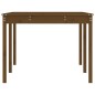 vidaXL Gartentisch Honigbraun 203,5x100x76 cm Massivholz Kiefer vidaXL Gartentisch Honigbraun 203,5x100x76 cm Massivholz Kiefer