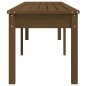 vidaXL Gartenbank 2-Sitzer Honigbraun 203,5x44x45 cm Massivholz Kiefer vidaXL Gartenbank 2-Sitzer Honigbraun 203,5x44x45 cm Massivholz Kiefer