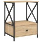 vidaXL Nachttische 2 Stk. Sonoma-Eiche 50x41x65 cm Holzwerkstoff vidaXL Nachttische 2 Stk. Sonoma-Eiche 50x41x65 cm Holzwerkstoff