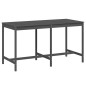 vidaXL Gartentisch Grau 203,5x90x110 cm Massivholz Kiefer vidaXL Gartentisch Grau 203,5x90x110 cm Massivholz Kiefer