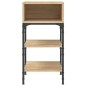 vidaXL Nachttische 2 Stk. Sonoma-Eiche 35x34,5x70 cm Holzwerkstoff vidaXL Nachttische 2 Stk. Sonoma-Eiche 35x34,5x70 cm Holzwerkstoff