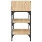 vidaXL Nachttische 2 Stk. Sonoma-Eiche 35x34,5x70 cm Holzwerkstoff vidaXL Nachttische 2 Stk. Sonoma-Eiche 35x34,5x70 cm Holzwerkstoff