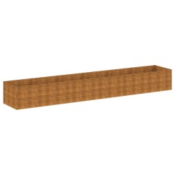 vidaXL Hochbeet 578x100x69 cm Cortenstahl