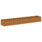 vidaXL Hochbeet 578x100x69 cm Cortenstahl vidaXL Hochbeet 578x100x69 cm Cortenstahl