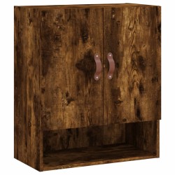 vidaXL Wandschrank Räuchereiche 60x31x70 cm Holzwerkstoff
