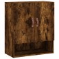 vidaXL Wandschrank Räuchereiche 60x31x70 cm Holzwerkstoff