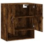 vidaXL Wandschrank Räuchereiche 60x31x70 cm Holzwerkstoff
