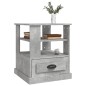 vidaXL Beistelltisch Betongrau 50x50x60 cm Holzwerkstoff vidaXL Beistelltisch Betongrau 50x50x60 cm Holzwerkstoff