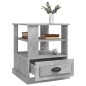 vidaXL Beistelltisch Betongrau 50x50x60 cm Holzwerkstoff vidaXL Beistelltisch Betongrau 50x50x60 cm Holzwerkstoff