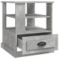 vidaXL Beistelltisch Betongrau 50x50x60 cm Holzwerkstoff vidaXL Beistelltisch Betongrau 50x50x60 cm Holzwerkstoff