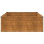 vidaXL Hochbeet 100x100x36 cm Cortenstahl vidaXL Hochbeet 100x100x36 cm Cortenstahl