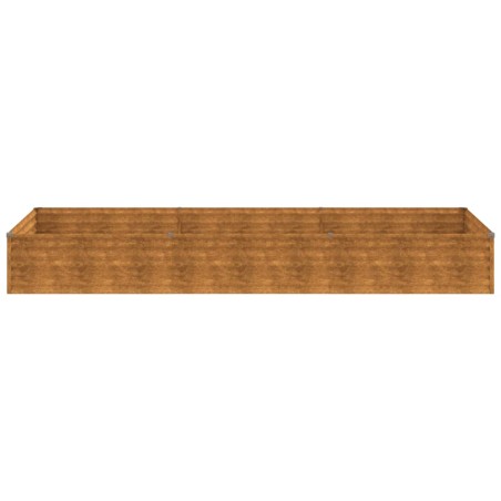 vidaXL Hochbeet 291x100x36 cm Cortenstahl