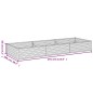 vidaXL Hochbeet 291x100x36 cm Cortenstahl vidaXL Hochbeet 291x100x36 cm Cortenstahl