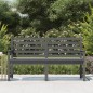 vidaXL Gartenbank Grau 159,5x48x91,5 cm Massivholz Kiefer vidaXL Gartenbank Grau 159,5x48x91,5 cm Massivholz Kiefer