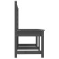 vidaXL Gartenbank Grau 157,5 cm Massivholz Kiefer vidaXL Gartenbank Grau 157,5 cm Massivholz Kiefer