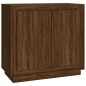 vidaXL Sideboard Braun Eichen-Optik 80x34x75 cm Holzwerkstoff vidaXL Sideboard Braun Eichen-Optik 80x34x75 cm Holzwerkstoff