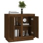 vidaXL Sideboard Braun Eichen-Optik 80x34x75 cm Holzwerkstoff vidaXL Sideboard Braun Eichen-Optik 80x34x75 cm Holzwerkstoff