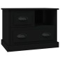 vidaXL Nachttisch Schwarz 60x39x45 cm vidaXL Nachttisch Schwarz 60x39x45 cm