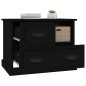 vidaXL Nachttisch Schwarz 60x39x45 cm vidaXL Nachttisch Schwarz 60x39x45 cm