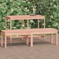 vidaXL Gartenbank 2-Sitzer 159,5x44x45 cm Massivholz Douglasie vidaXL Gartenbank 2-Sitzer 159,5x44x45 cm Massivholz Douglasie