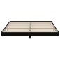 vidaXL Bettgestell Schwarz 140x200 cm Holzwerkstoff vidaXL Bettgestell Schwarz 140x200 cm Holzwerkstoff