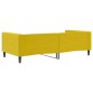 vidaXL Tagesbett Gelb 100x200 cm Samt vidaXL Tagesbett Gelb 100x200 cm Samt