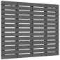 vidaXL Wand-Kopfteil Grau 126x3x91,5 cm Massivholz Kiefer vidaXL Wand-Kopfteil Grau 126x3x91,5 cm Massivholz Kiefer