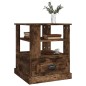 vidaXL Beistelltisch Räuchereiche 50x50x60 cm Holzwerkstoff vidaXL Beistelltisch Räuchereiche 50x50x60 cm Holzwerkstoff