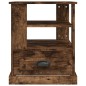 vidaXL Beistelltisch Räuchereiche 50x50x60 cm Holzwerkstoff vidaXL Beistelltisch Räuchereiche 50x50x60 cm Holzwerkstoff