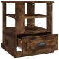 vidaXL Beistelltisch Räuchereiche 50x50x60 cm Holzwerkstoff vidaXL Beistelltisch Räuchereiche 50x50x60 cm Holzwerkstoff
