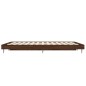 vidaXL Bettgestell Braun Eichen-Optik 140x190 cm Holzwerkstoff vidaXL Bettgestell Braun Eichen-Optik 140x190 cm Holzwerkstoff