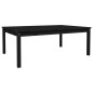 vidaXL Gartentisch Schwarz 121x82,5x45 cm Massivholz Kiefer vidaXL Gartentisch Schwarz 121x82,5x45 cm Massivholz Kiefer
