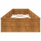 vidaXL Hochbeet 387x100x36 cm Cortenstahl vidaXL Hochbeet 387x100x36 cm Cortenstahl
