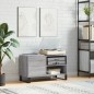 vidaXL Plattenschrank Grau Sonoma 85x38x48 cm Holzwerkstoff vidaXL Plattenschrank Grau Sonoma 85x38x48 cm Holzwerkstoff