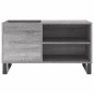 vidaXL Plattenschrank Grau Sonoma 85x38x48 cm Holzwerkstoff vidaXL Plattenschrank Grau Sonoma 85x38x48 cm Holzwerkstoff