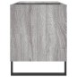 vidaXL Plattenschrank Grau Sonoma 85x38x48 cm Holzwerkstoff vidaXL Plattenschrank Grau Sonoma 85x38x48 cm Holzwerkstoff