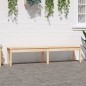 vidaXL Gartenbank 2-Sitzer 203,5x44x45 cm Massivholz Kiefer vidaXL Gartenbank 2-Sitzer 203,5x44x45 cm Massivholz Kiefer