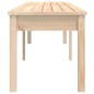 vidaXL Gartenbank 2-Sitzer 203,5x44x45 cm Massivholz Kiefer vidaXL Gartenbank 2-Sitzer 203,5x44x45 cm Massivholz Kiefer
