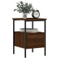 vidaXL Nachttische 2 Stk. Braun Eichen-Optik 34x36x50 cm Holzwerkstoff vidaXL Nachttische 2 Stk. Braun Eichen-Optik 34x36x50 cm Holzwerkstoff